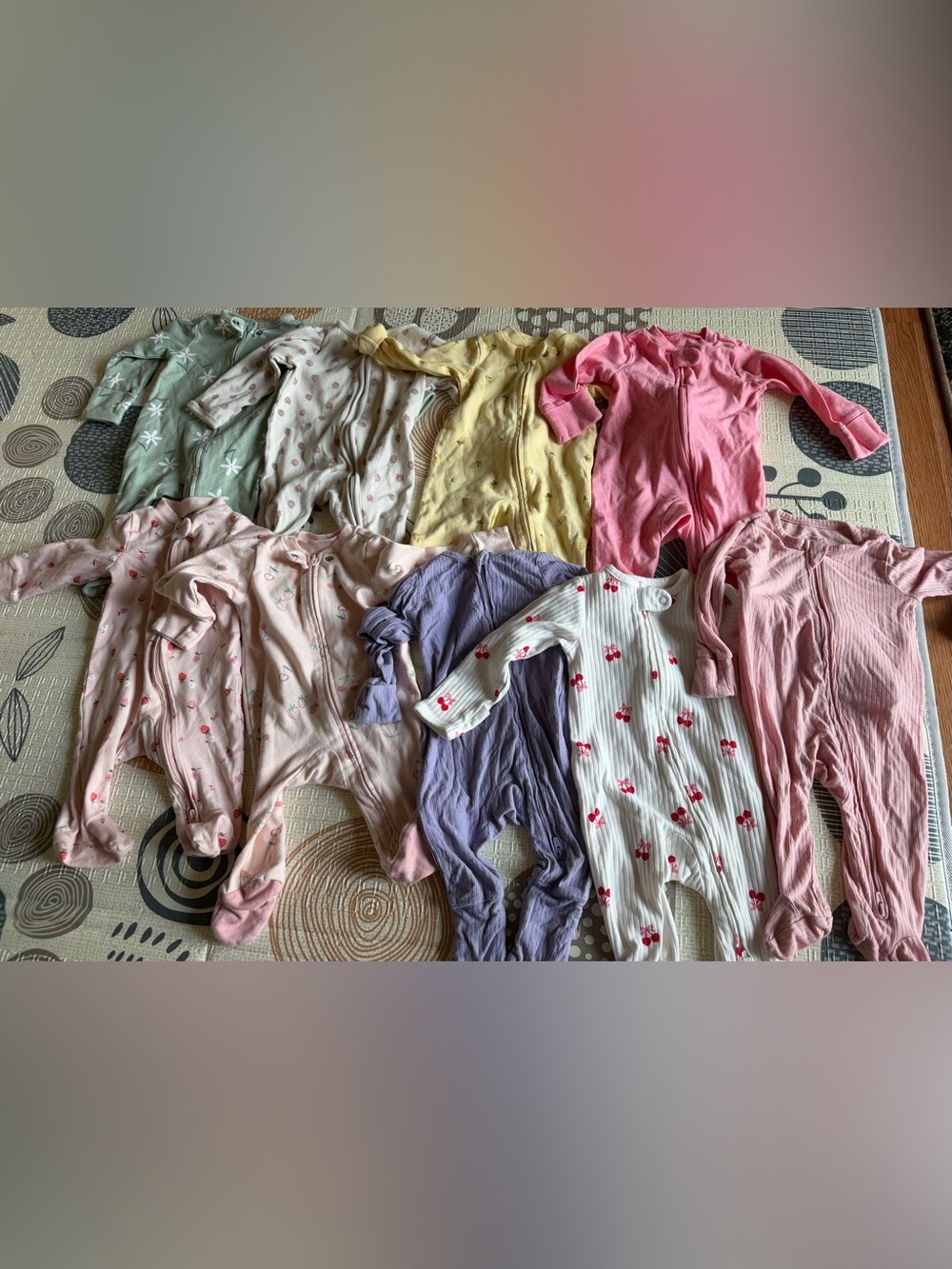 Carters sleepers 0-3 months